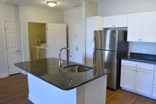 Commons at boston road in billerica apartments model kitchen with granite counters and stainless appliances