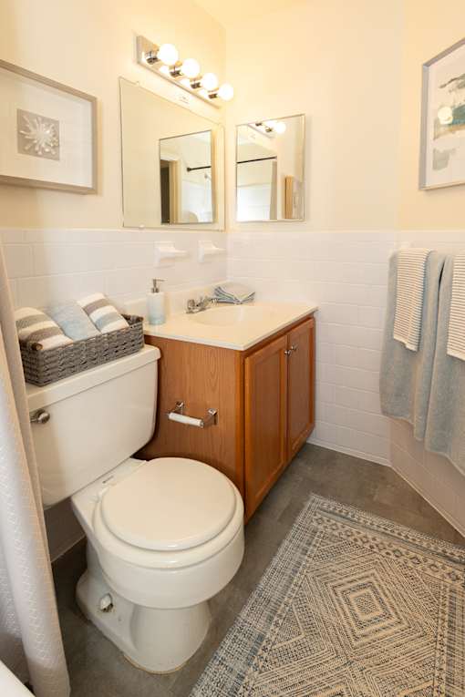 Luxurious Bathroom at Security Park Apartments*, Windsor Mill, Maryland