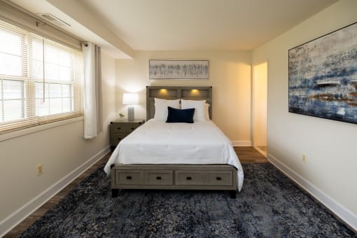 Big bedroom at Rockdale Gardens Apartments*, Baltimore, MD