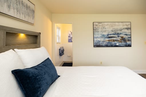 Master Bedroom at Rockdale Gardens Apartments*, Baltimore, MD