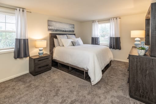 Bedroom at Chapel Valley Townhomes, Maryland, 21236