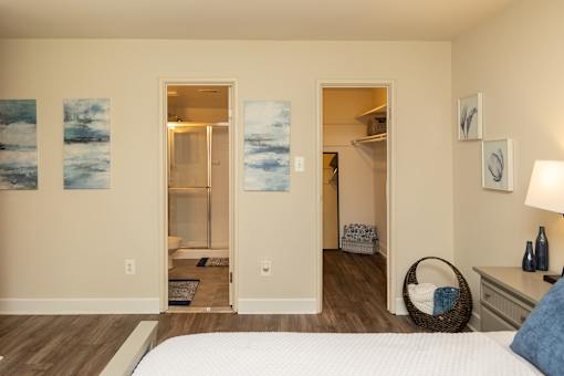 Bedroom With Closets at Deer Park Apartments, Randallstown