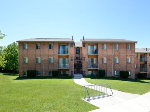 Front exterior at Lawyers Hill Apartments, Elkridge, 21075