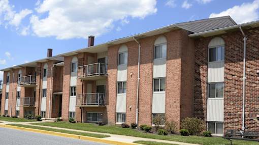 Property exterior at Windsor House Apartments*, Baltimore