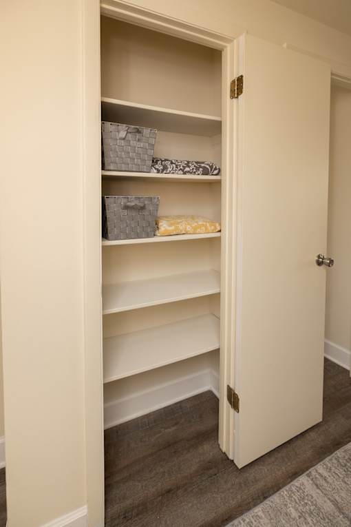 Hallway Closet at Chapel Valley Townhomes, Nottingham, MD 21236
