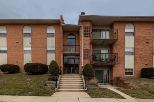 Property Exterior at Cub Hill Apartments, Maryland