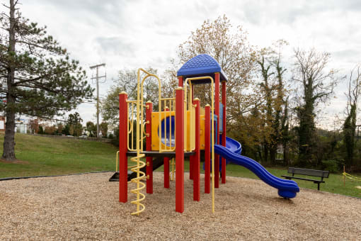 a colorful playground in a park at Lawyers Hill Apartments, Elkridge, MD