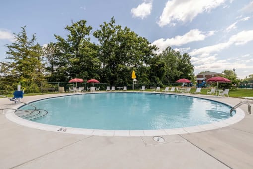 take a dip in our resort style pool at Fairbrook Park, Baltimore, MD 21244