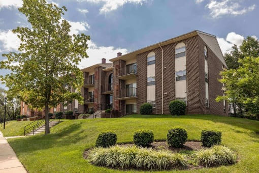Building Exterior at Security Park Apartments*, Maryland, 21244
