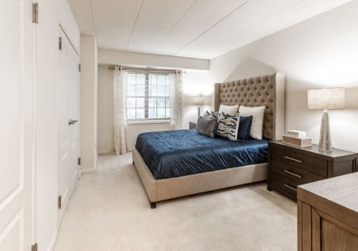 Extra large second bedroom with large closets at Massive master bedroom with extra large closet and on suite bathroom at Ivy Hall Apartments*, Towson Maryland