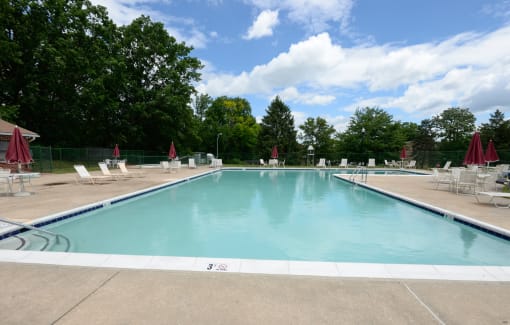 Swimming pool at Liberty Gardens, Baltimore, MD, 21244