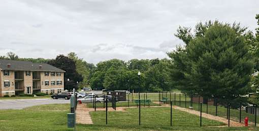Park on property grounds at Woodridge Apartments, Randallstown, 21133