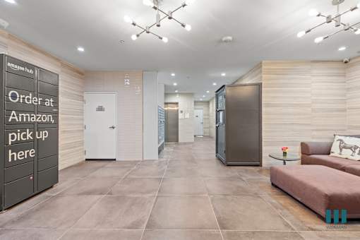 Lobby Area with Resident Package Locker