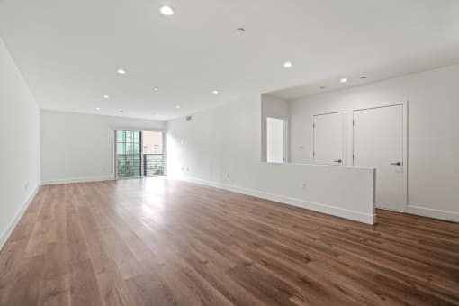 Front Entryway, Dining Room, and Living Room