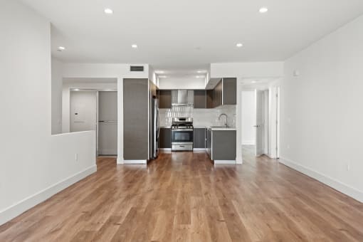 Open-Concept Kitchen and Dining Area