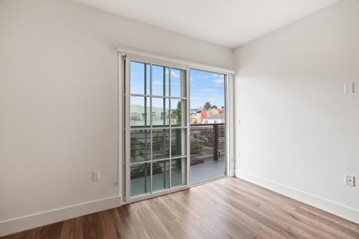 Living Room with Balcony