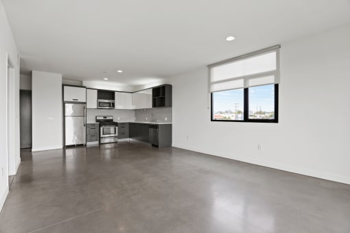 Open-Concept Kitchen and Dining Areas