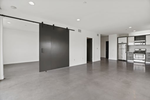 Spacious Living and Dining Room