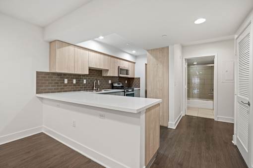 Open-Concept Kitchen with Energy-Efficient Appliances