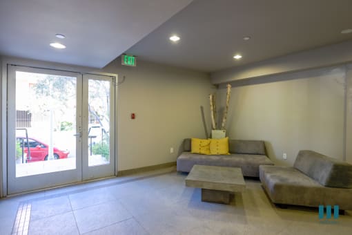 Seating Area of Lobby at Dorothy Village by Wiseman