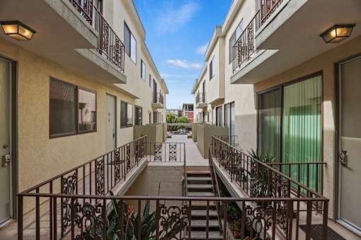 Courtyard Area of Gorham Air by Wiseman