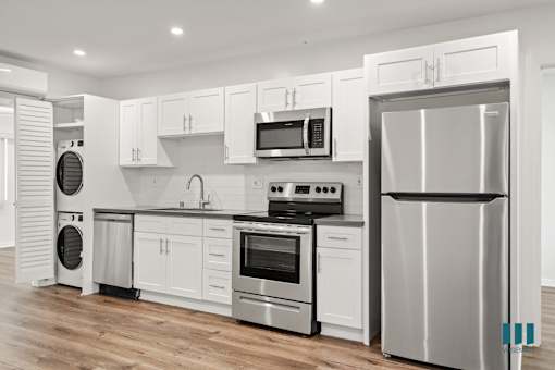 Open-Concept Kitchen with Energy-Efficient Appliances