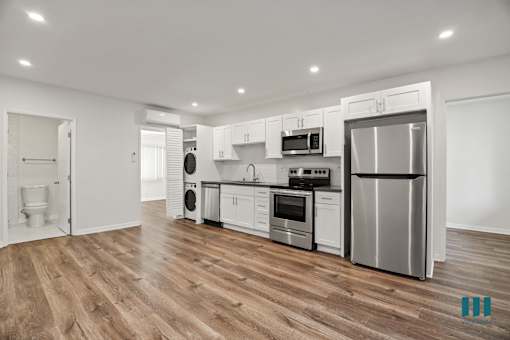 Open-Concept Kitchen with Energy-Efficient Appliances