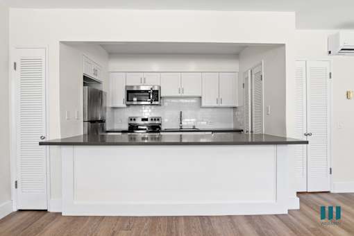 Open-Concept Kitchen and Storage Closet