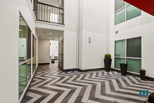 Interior Courtyard of Orlando on Third
