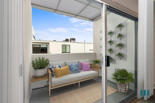 Upper-Level Patio with Views