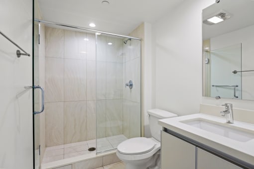 Bathroom with Walk-In Shower