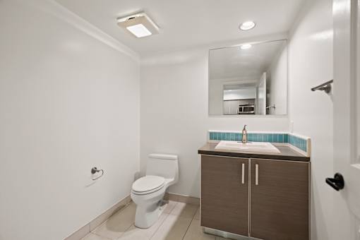 Half-Size Bathroom