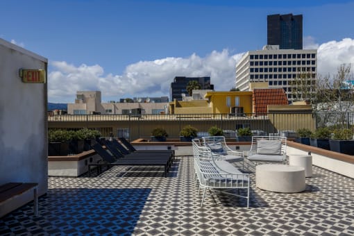 Rooftop Terrace of Barry Diamond by Wiseman
