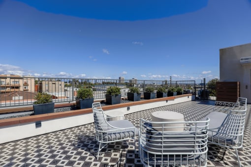 Rooftop Terrace of Barry Diamond by Wiseman