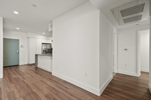 Front Entryway of Apartment Home