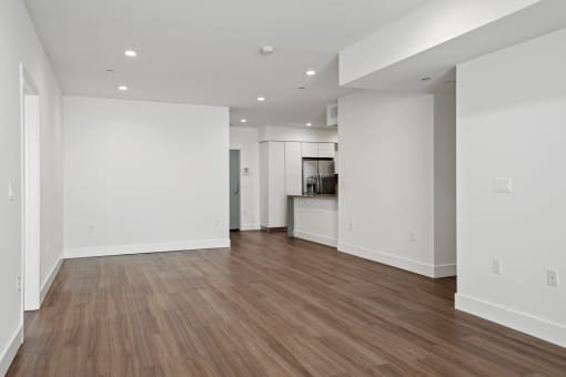 Open-Concept Dining and Living Room