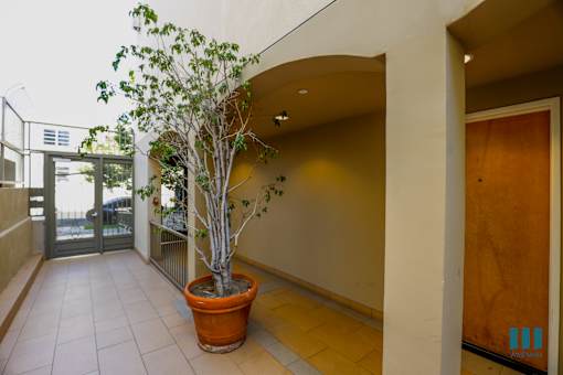 Interior Courtyard and Front Entrance