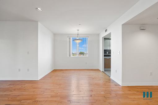 Dining Room with Window and Vinyl Flooring