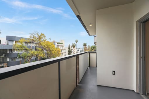 Patio Views from an Upper Level Unit
