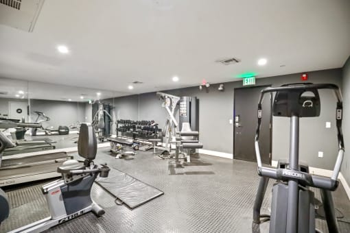 Resident Fitness Center at Colby at Ohio by Wiseman