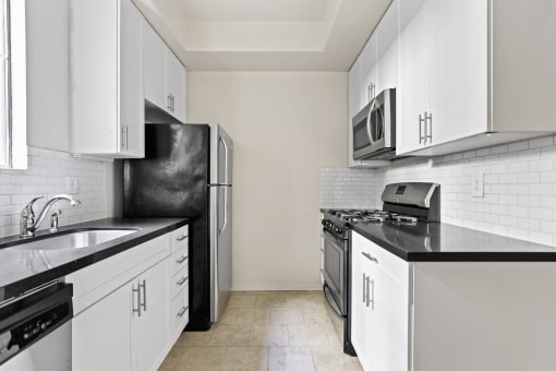 Kitchen with Energy-Efficient Appliances