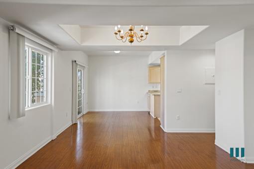 Living Room, Dining, and Kitchen
