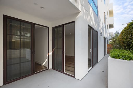 Spacious Patio with Multiple Access Points
