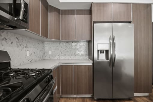 Kitchen with Energy-Efficient Appliances
