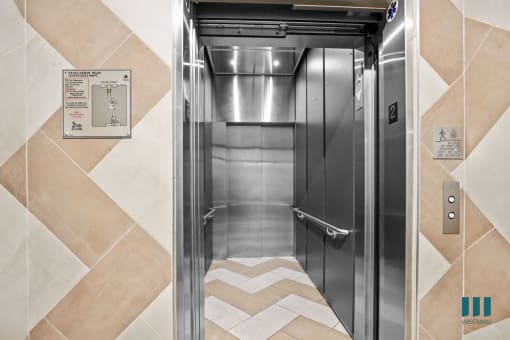 Elevator Inside of the Lobby
