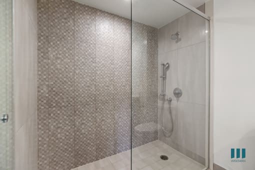 Large-Size Walk-In Shower
