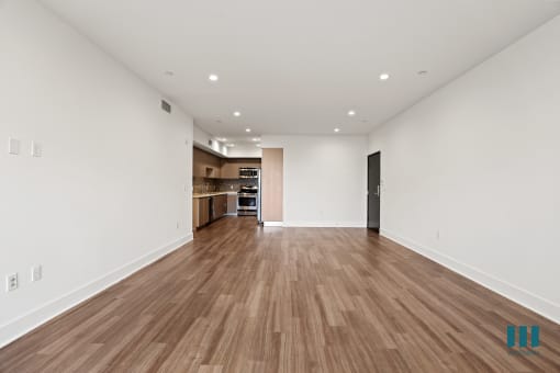 Open-Concept Kitchen, Dining, and Living Room
