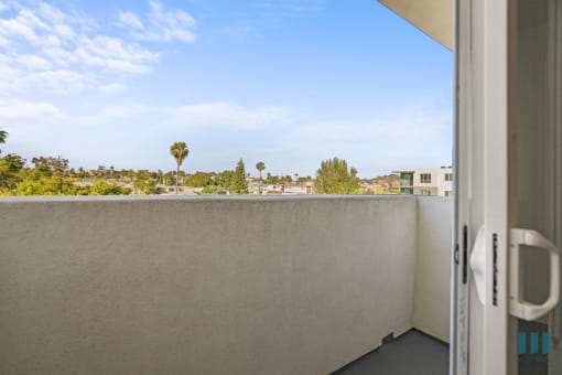 Upper Level Patio with a View
