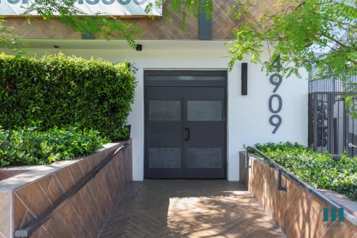 Front Entrance with Handicap Accessible Ramp
