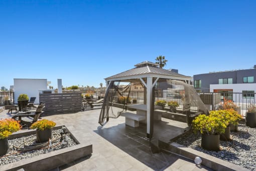 Rooftop Deck with Entertainment Area